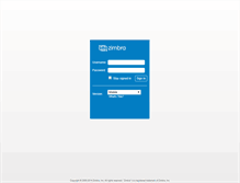 Tablet Screenshot of mail.spicenet.co.tz